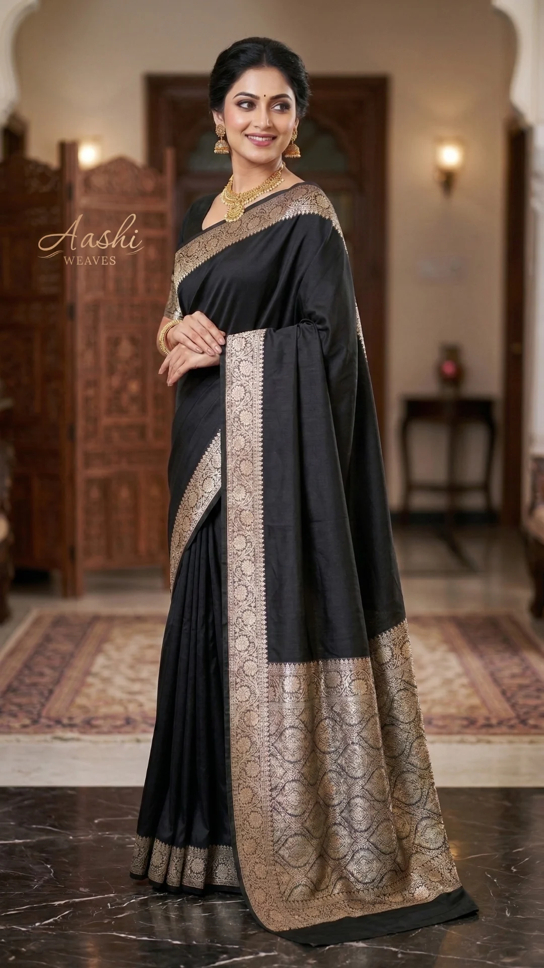 Premium Katan Soft Silk Saree with Banarasi Border
